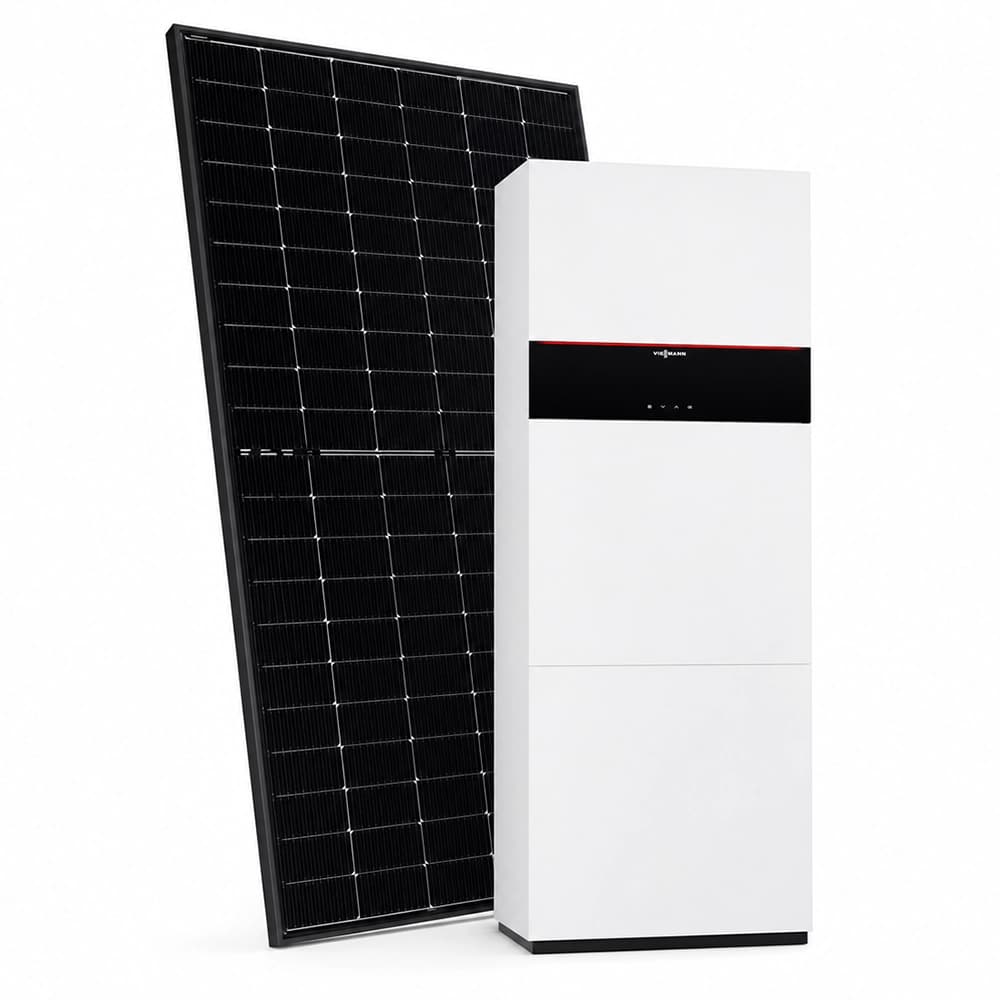 Solarmodule auf einem Dach